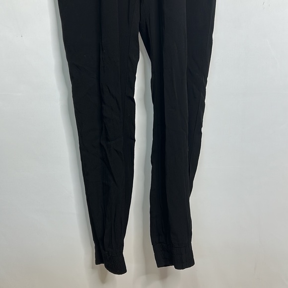 Monrow Revolve sleeveless zip crepe jogger jumpsuit in Neptune NWT - Picture 3 of 12
